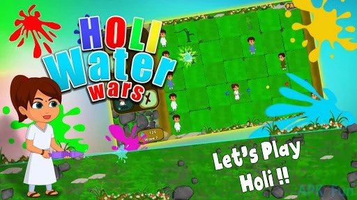 Holi Water Wars: Balloon Fight Screenshot Image