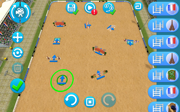 #7. Horse Show Jumping Premium (Android) By: Trophy Games - Animal Games