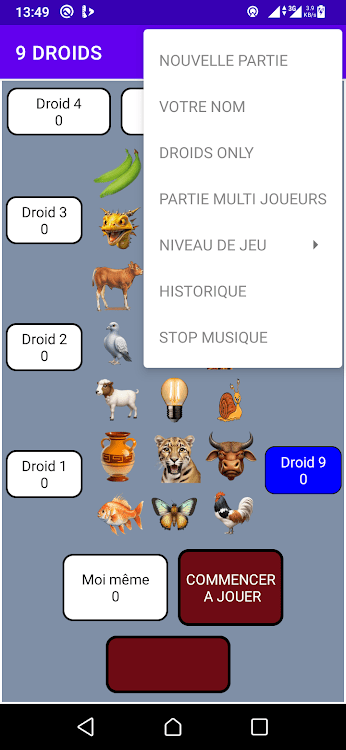 #1. Hum vs Ordi (Android) By: GNAKALE ZOUKOU CLAUDE HENRI CHARLES