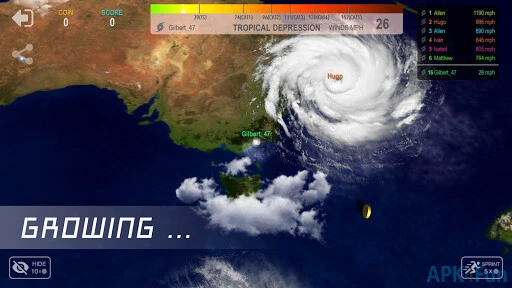 Hurricane.io Screenshot Image