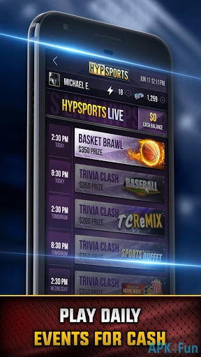 HypSports Screenshot Image