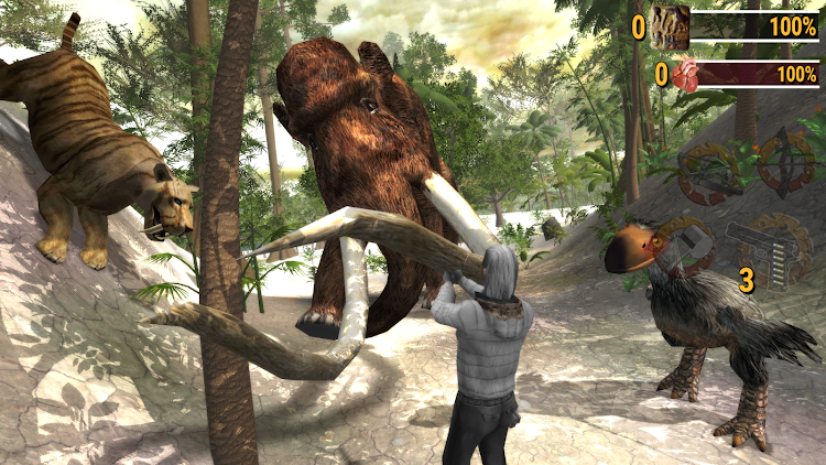 #1. Ice Age Hunter: Evolution-U (Android) By: JurassicApps