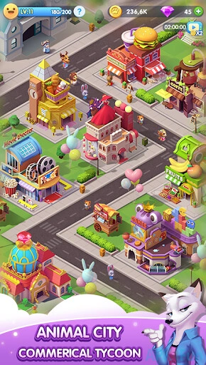 Idle Animal City Screenshot Image