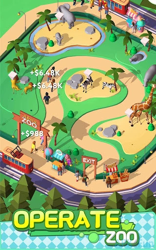 Idle Animals Kingdom Screenshot Image