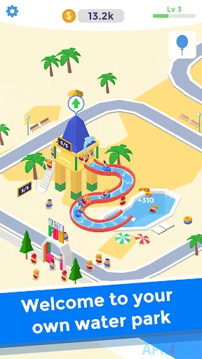 Idle Aqua Park Screenshot Image