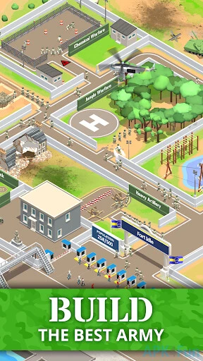 Idle Army Base Screenshot Image