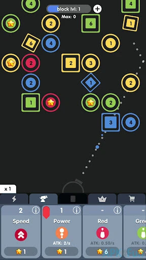 Idle Bubbles Cannon Screenshot Image