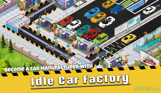 Idle Car Factory Screenshot Image