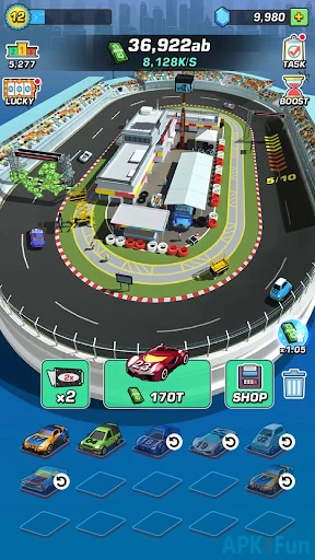 Idle Car Racing Screenshot Image