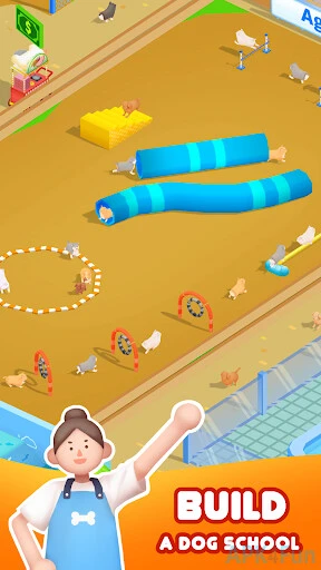 Idle Dog Training School Screenshot Image