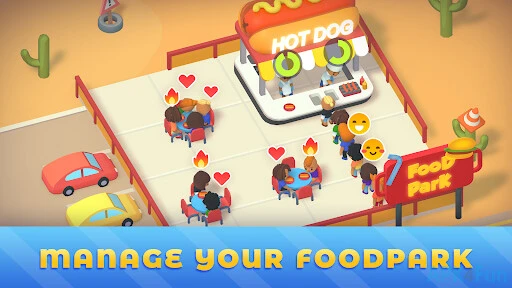 Idle Food Park Tycoon Screenshot Image