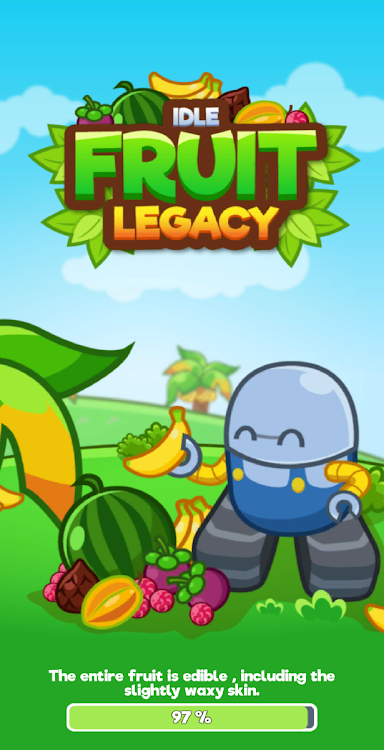 #1. Idle Fruit Legacy (Android) By: Polytron