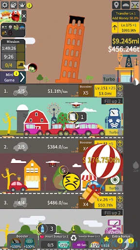 Idle Gas Station Tycoon Screenshot Image