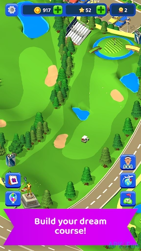 Idle Golf Club Manager Tycoon Screenshot Image