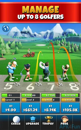 Idle Golf Tycoon Screenshot Image