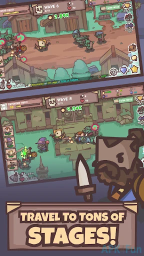 Idle Hero Defense Screenshot Image