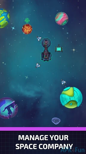 Idle Planet Miner Screenshot Image