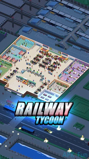 Idle Railway Tycoon Screenshot Image