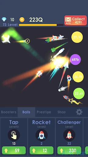 Idle Rocket Screenshot Image