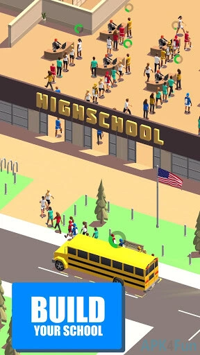 Idle School 3D Screenshot Image