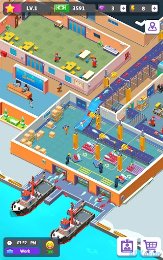 Idle Seafood Tycoon Screenshot Image