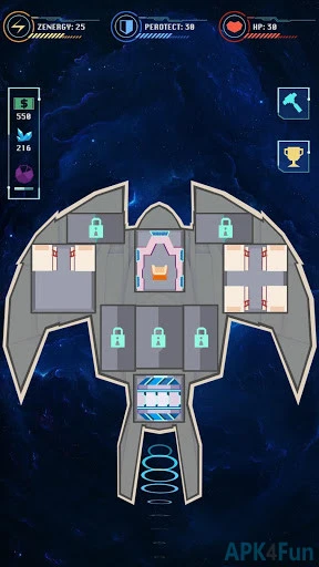 Idle Star Ship Screenshot Image