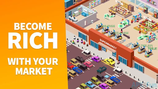 Idle Supermarket Tycoon Screenshot Image