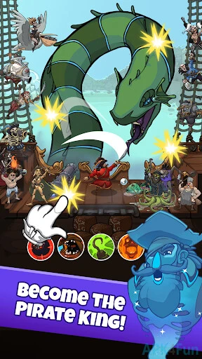 Idle Tap Pirates Screenshot Image