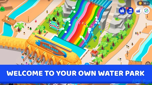 Idle Theme Park Tycoon Screenshot Image