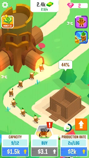 Idle Tree City Screenshot Image