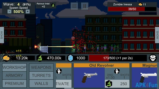 Idle Zombie Defender Screenshot Image