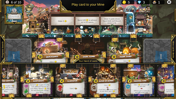 #1. Imperial Miners (Android) By: Portal Games Digital