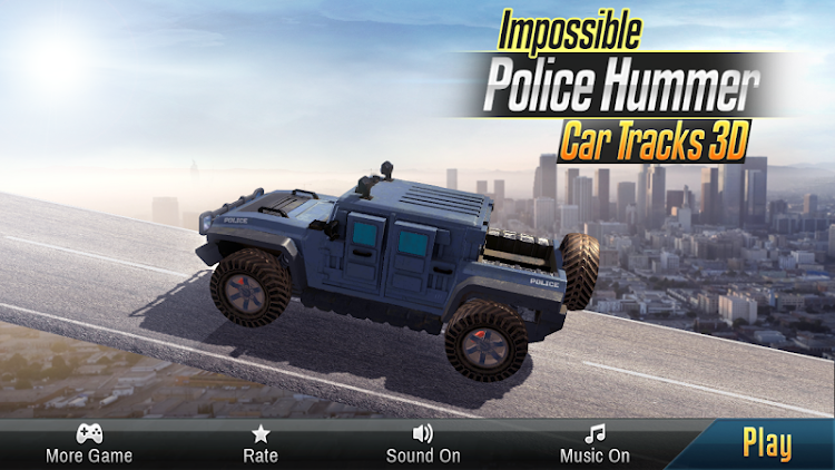 #1. Impossible Ramp Hummer Car 3D (Android) By: Pixasoft Infotech™