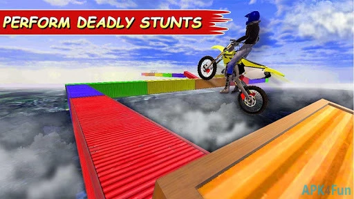 Impossible Sky Track Race Screenshot Image