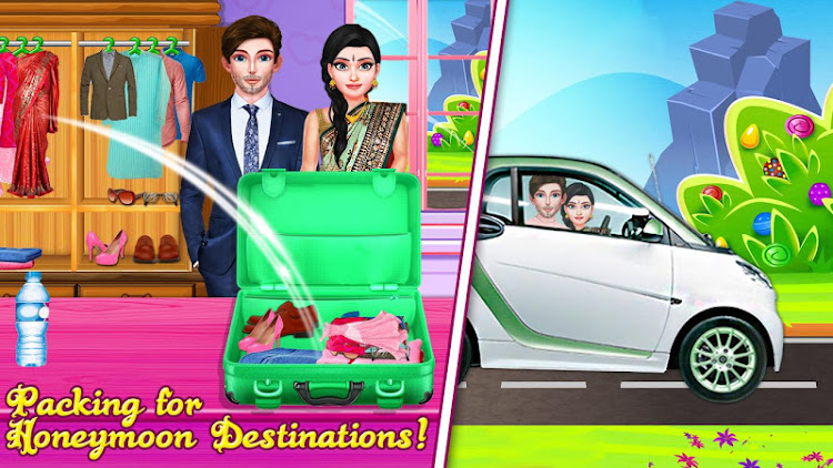 #1. Indian Wedding Honeymoon Games (Android) By: playNfun - educational & girl games