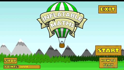 Inflatable Maths Screenshot Image