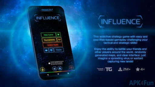 Influence Screenshot Image