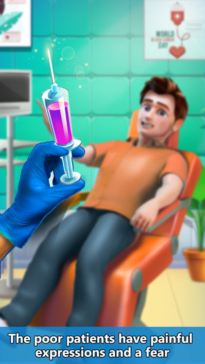 #2. Injection Hospital Doctor Game (Android) By: YoYo Fun Games