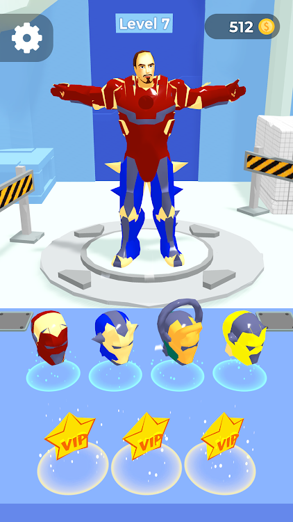 #1. Iron Suit: Superhero Simulator (Android) By: CASUAL AZUR GAMES