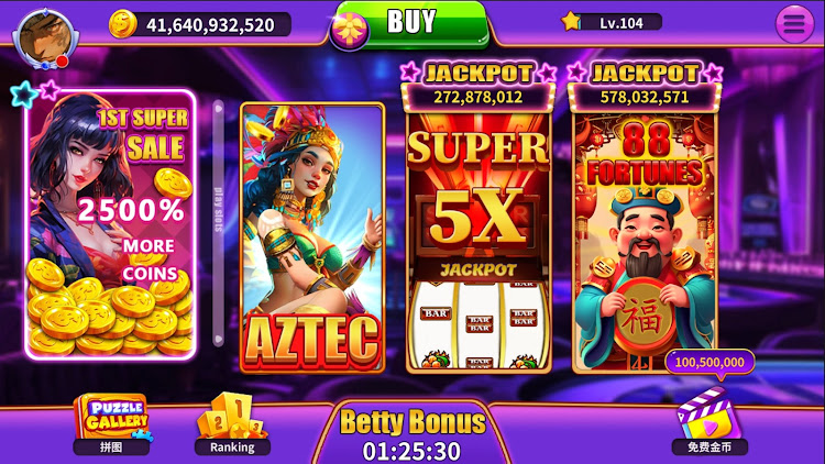 #6. JackPot Winner:Casino Slots (Android) By: Casino-Slot