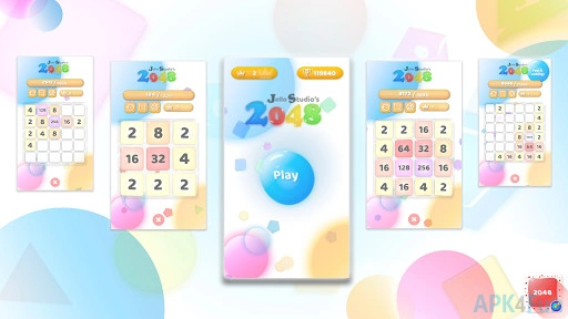 Jelly 2048 Screenshot Image