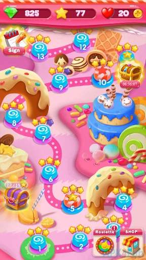 Jelly Monster Crush Screenshot Image