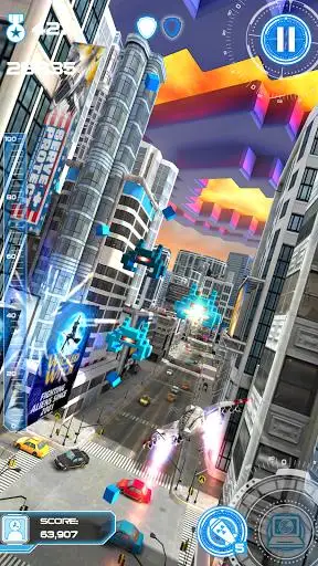 Jet Run: City Defender Screenshot Image