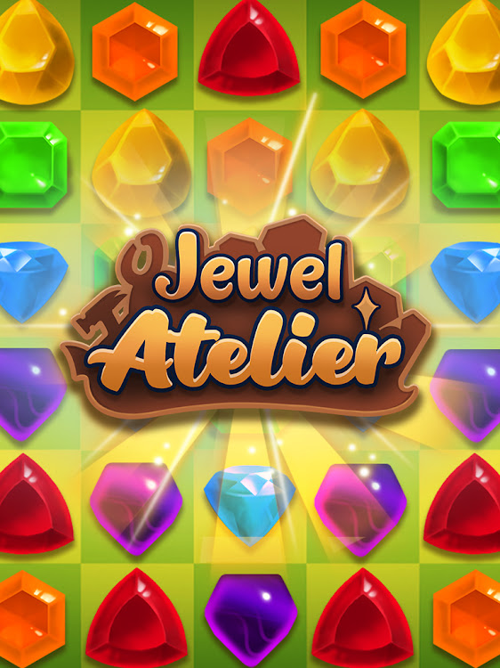 #1. Jewel Atelier : Match 3 Game (Android) By: 무지개토끼