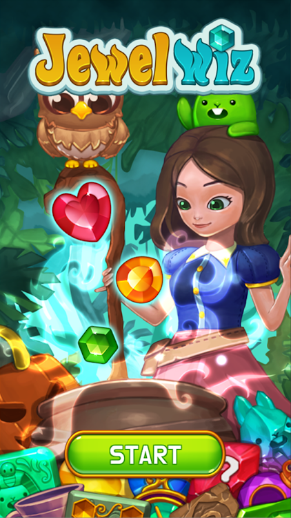 #1. Jewel Wiz (Android) By: 무지개토끼