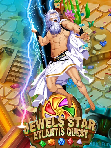 Jewels Star Atlantis Quest Screenshot Image