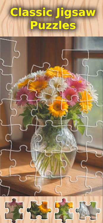 #1. Jigsaw Puzzles: Classic Puzzle (Android) By: Square Photo Editor Apps