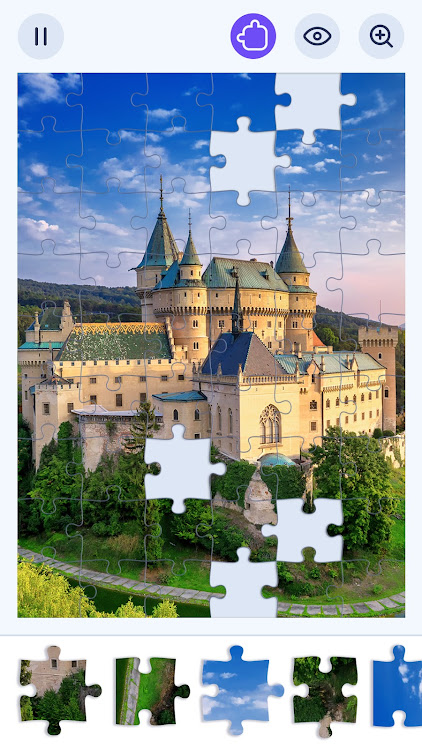 #1. Jigsawgram: Jigsaw Puzzle Game (Android) By: Malpa Games