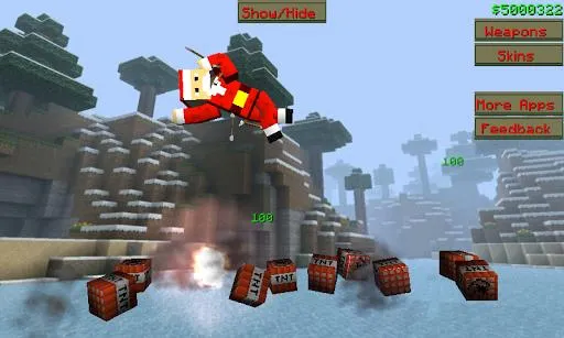 Kick The Santa Steve Buddy 3D Screenshot Image