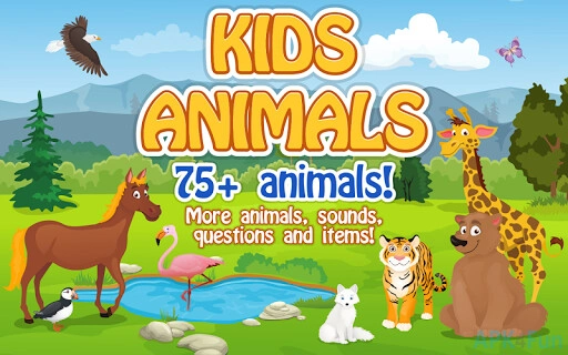 Kids Learn about Animals Lite Screenshot Image